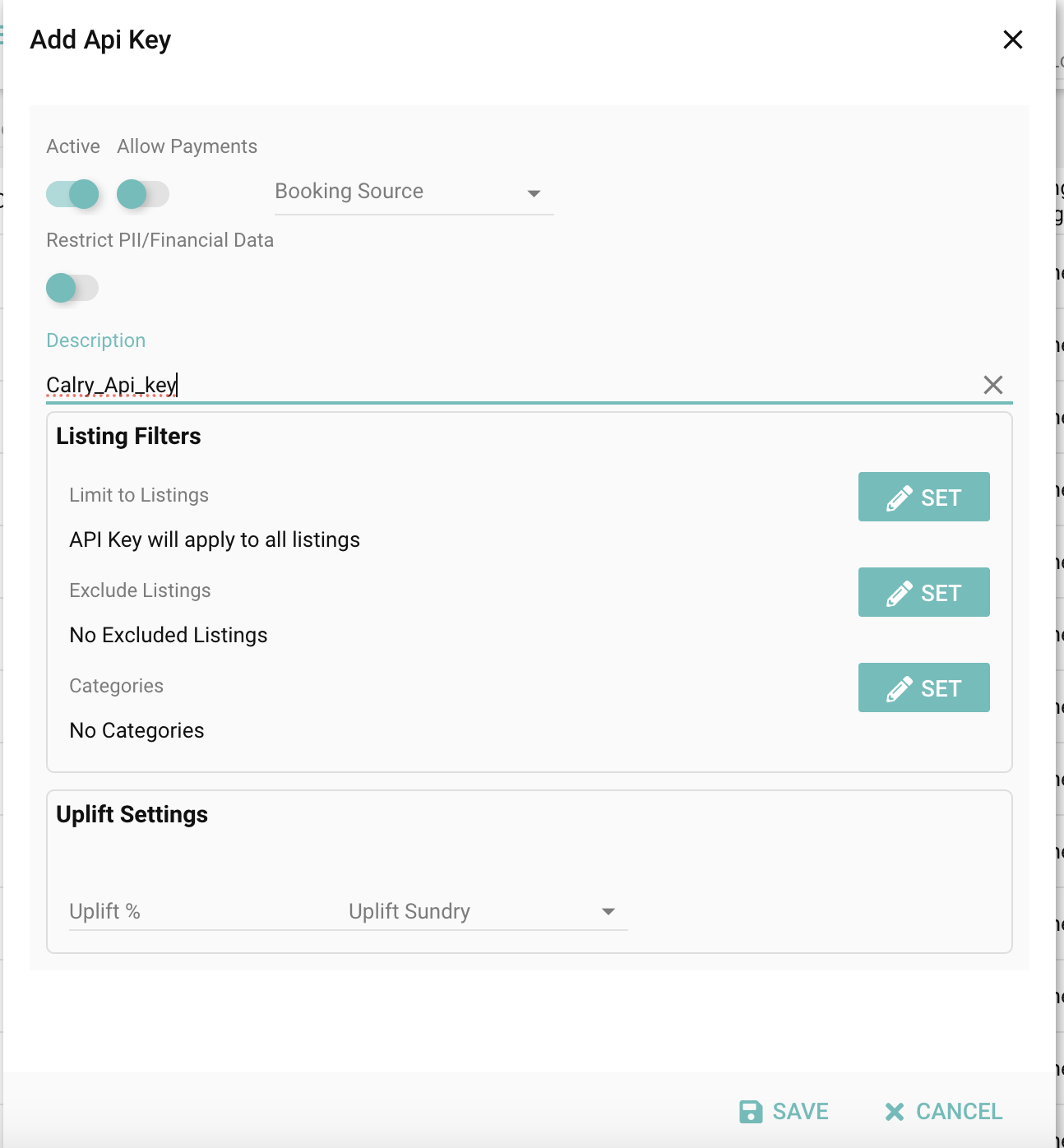 homhero auth 2 - api key creation